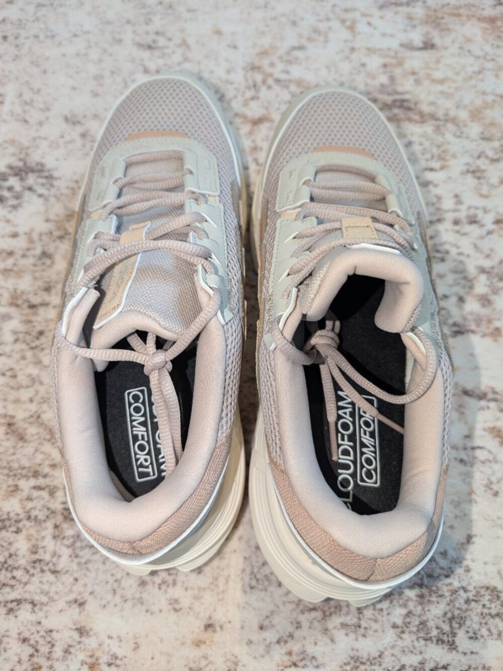 New Adidas Astrastar Men Size 10 Wonder Beige Warm Sandstone Cloudfoam Sneakers - Picture 3 of 5